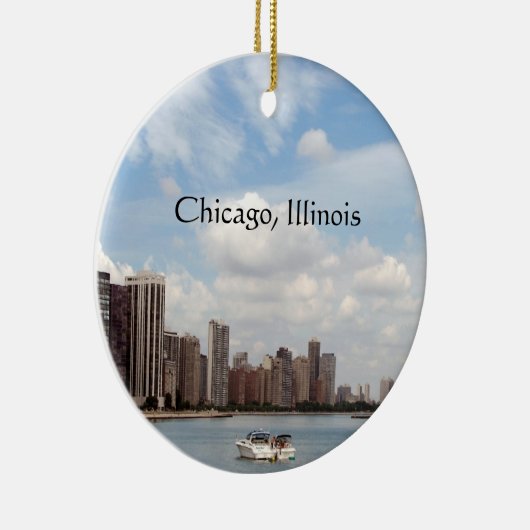 Chicago... Summertime Keepomwille Keramisch Ornament (Rechts)