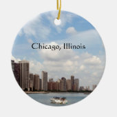 Chicago... Summertime Keepomwille Keramisch Ornament (Voorkant)