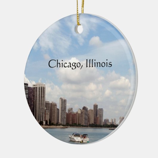 Chicago... Summertime Keepomwille Keramisch Ornament (Links)