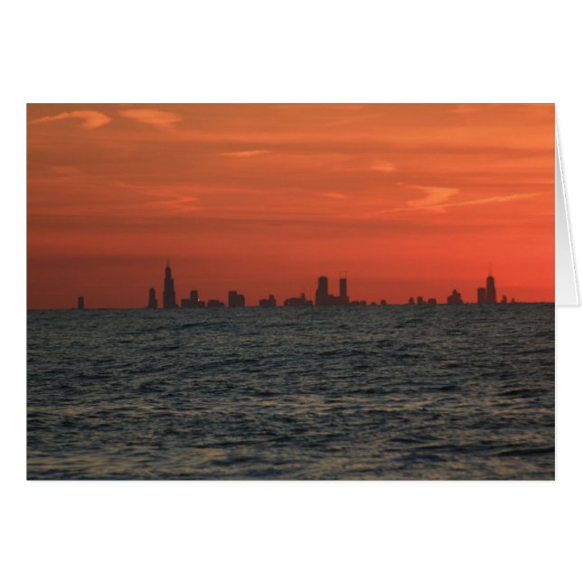 Chicago Sunset (Voorkant Horizontaal)