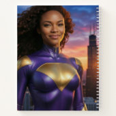 CHICAGO - SUPERWOMAN NOTITIEBOEK (Achterkant)