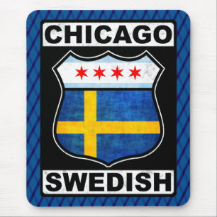 Chicago Swedish Mousemat Muismat