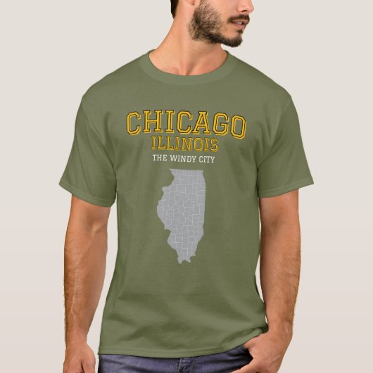 Chicago T-shirt  (Voorkant)