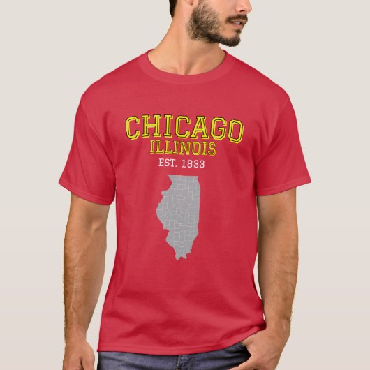 Chicago T-shirt (Voorkant)