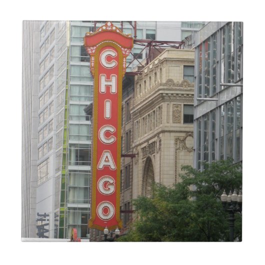Chicago Tegeltje (Voorkant)