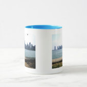 Chicago tegenover het strand mok (Midden)