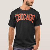 Chicago Text T-shirt (Voorkant)