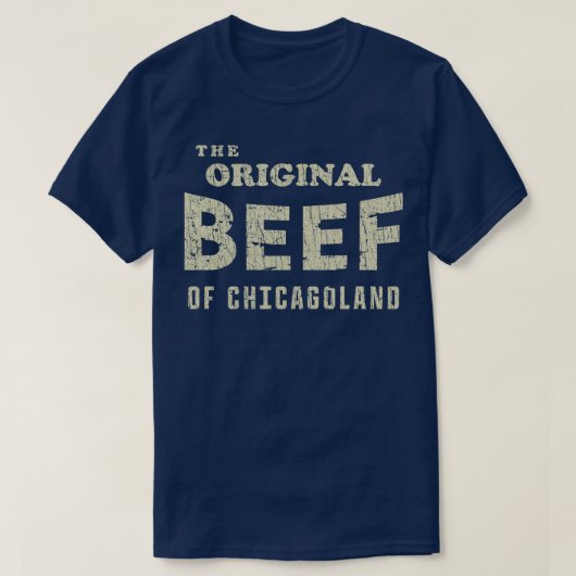 Chicago The Original Beef of Chicagoland 2017 T-shirt (Design voorkant)