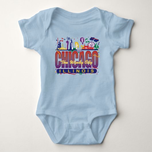 Chicago The Windy City Romper (Voorkant)