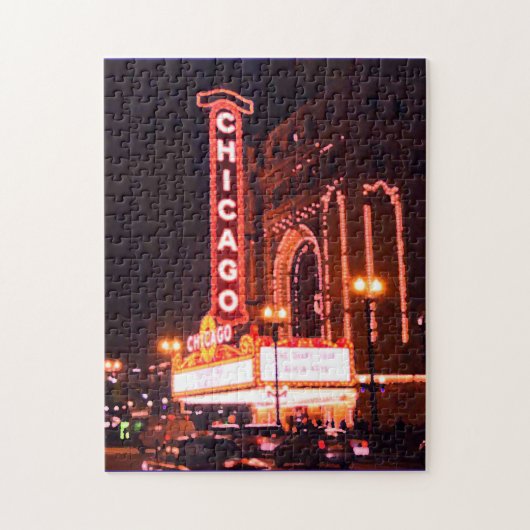 CHICAGO THEATER PUZZLE LEGPUZZEL (Verticaal)