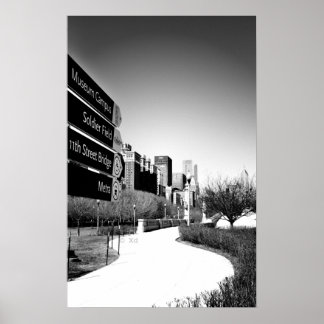 Chicago This Way Poster/Wall Art Poster