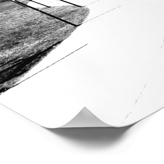 Chicago This Way Poster/Wall Art Poster (Hoek)