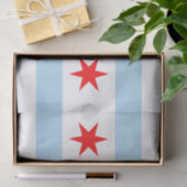Chicago tissuepapier, Chicago vlag tissuepapier (Geschenk)