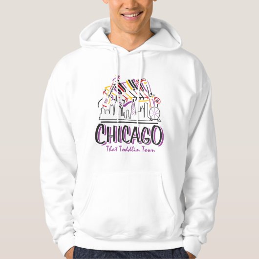 CHICAGO-TODDLIN-TOWN HOODIE (Voorkant)