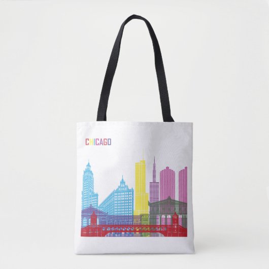 CHICAGO TOTE BAG (Voorkant)