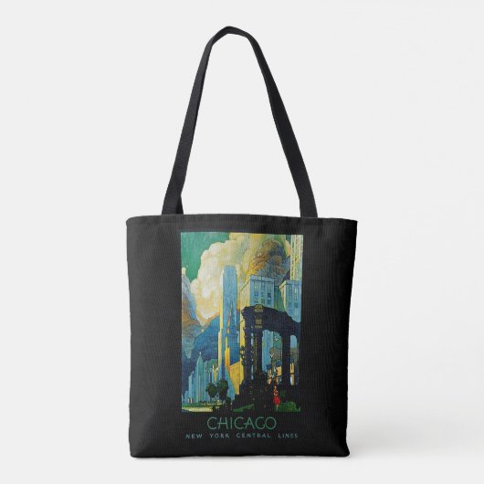 Chicago Tote Bag (Achterkant)