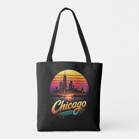 Chicago Tote Bag (Achterkant)