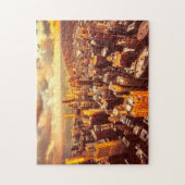 Chicago Town Michigan. Legpuzzel (Verticaal)