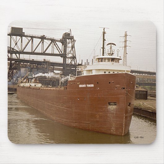 Chicago Trader mousepad Muismat (Voorkant)