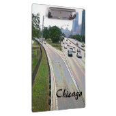 Chicago Traffic in Sandstone Klembord (Rechts)