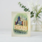  Chicago Travel Briefkaart (Staand voorkant)