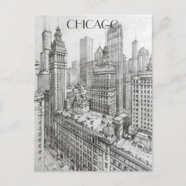 Chicago Travel Briefkaart