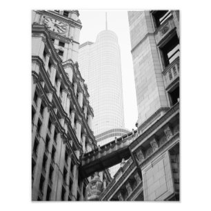 Chicago Trump Tower, Chicago, Illinois Foto Afdruk