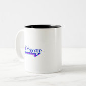 Chicago Tweekleurige Koffiemok (Voorkant links)