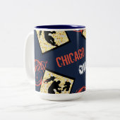 CHICAGO TWEEKLEURIGE KOFFIEMOK (Voorkant links)