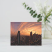 Chicago Twlight Briefkaart (Staand voorkant)