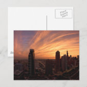 Chicago Twlight Briefkaart (Voorkant / Achterkant)