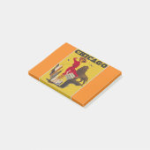  Chicago USA Air Travel Advertisement Post-it® Notes (Schuin)