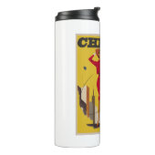 Chicago USA Air Travel Advertisement Thermosbeker (Gedraaid links)