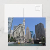 Chicago USA Briefkaart (Voorkant / Achterkant)