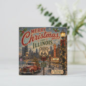 Chicago Vakantie Kerst Route 66 (Staand voorkant)