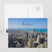 Chicago Van Boven Dank Je Kaartje Briefkaart (Voorkant / Achterkant)