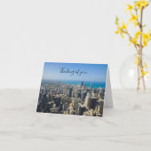 Chicago van boven je Kaart (Gele Bloem)
