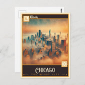 Chicago, Verenigde Staten |  Briefkaart (Voorkant / Achterkant)