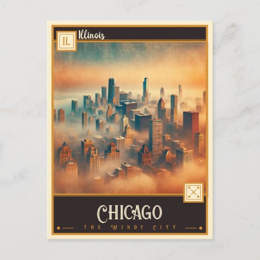Chicago, Verenigde Staten |  Briefkaart (Voorkant)
