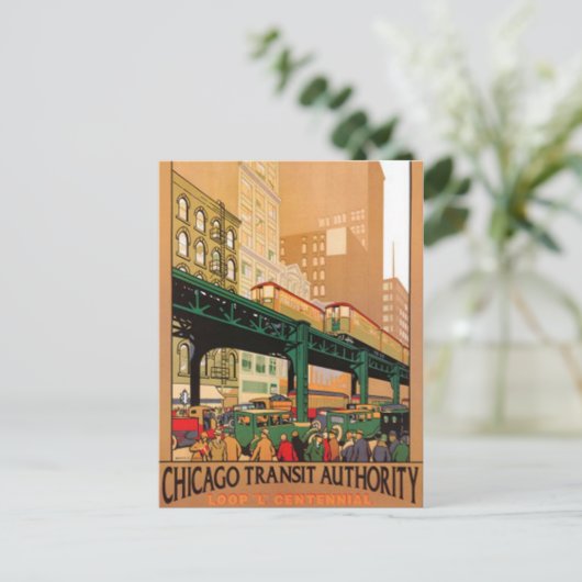  Chicago, Verenigde Staten - Briefkaart (Staand voorkant)