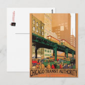  Chicago, Verenigde Staten - Briefkaart (Voorkant / Achterkant)