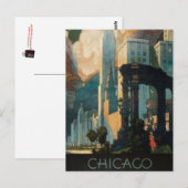  Chicago, Verenigde Staten - Briefkaart (Voorkant / Achterkant)