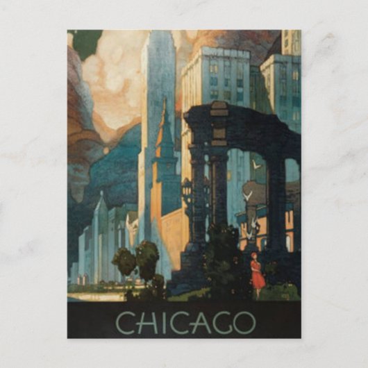  Chicago, Verenigde Staten - Briefkaart (Voorkant)