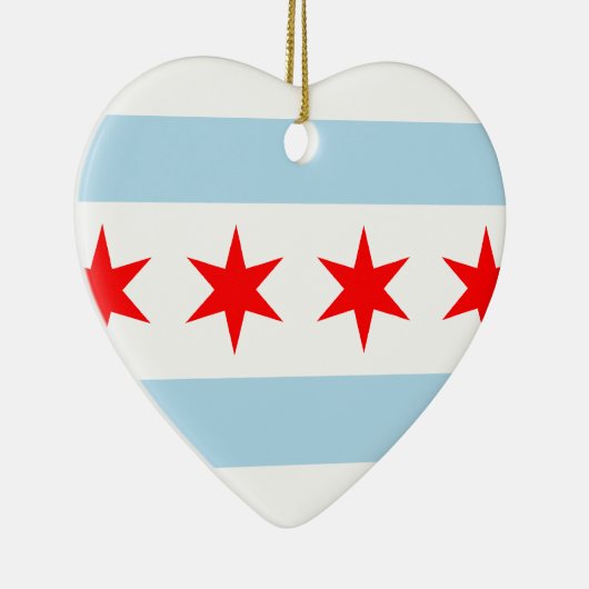 Chicago, Verenigde Staten Keramisch Ornament (Rechts)