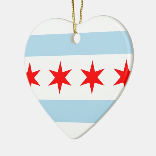 Chicago, Verenigde Staten Keramisch Ornament (Links)