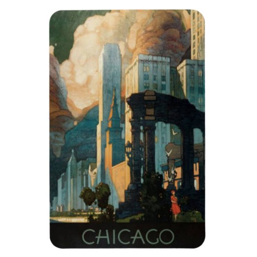 Chicago, Verenigde Staten - Magneet (Verticaal)