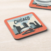 Chicago, Verenigde Staten | Millennium Park Bier Onderzetter (Linkerzijde)