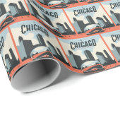 Chicago, Verenigde Staten | Millennium Park Cadeaupapier (Rol Hoek)