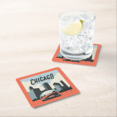 Chicago, Verenigde Staten | Millennium Park Kartonnen Onderzetters (Insitu)