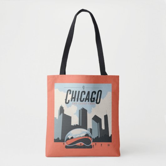 Chicago, Verenigde Staten | Millennium Park Tote Bag (Voorkant)